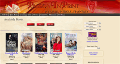 Desktop Screenshot of passioninprint.com